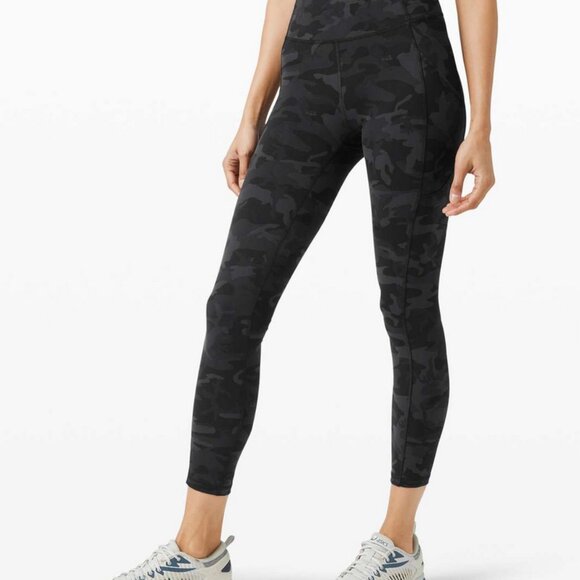 Lululemon High-Rise Tight size 6 Incognito Camo Multi Grey - Picture 5 of 6